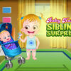 baby hazel sibling surprise