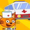 kid cats animal doctor games cat game