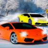 snow track racing 3d