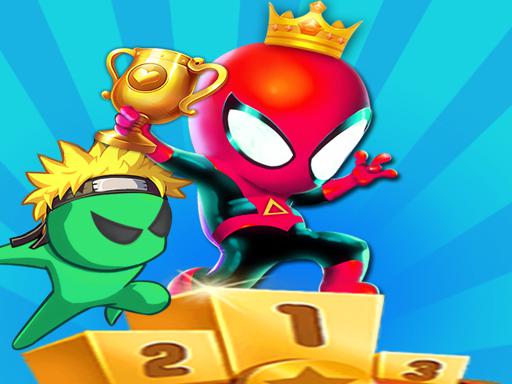 Stickman Fall Guys: Working Race